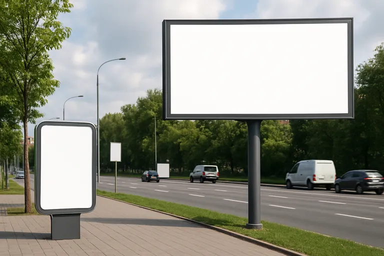 Formaten en toepassingen van buitenreclame