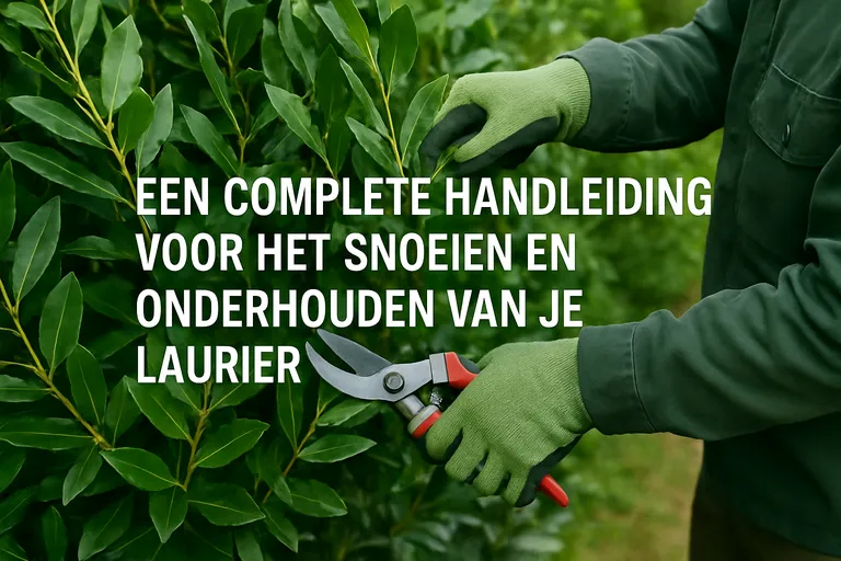 Een complete handleiding voor het snoeien en onderhouden van je laurier