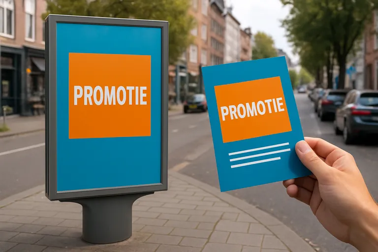 Buitenreclame en flyers: effectieve strategieën en materialen voor jouw promotie
